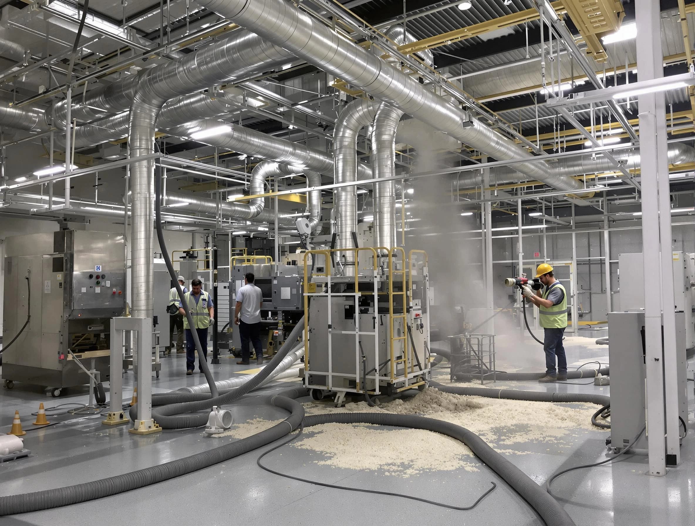 Heavy-duty industrial duct cleaning by Montrose Air Duct Cleaning in Montrose