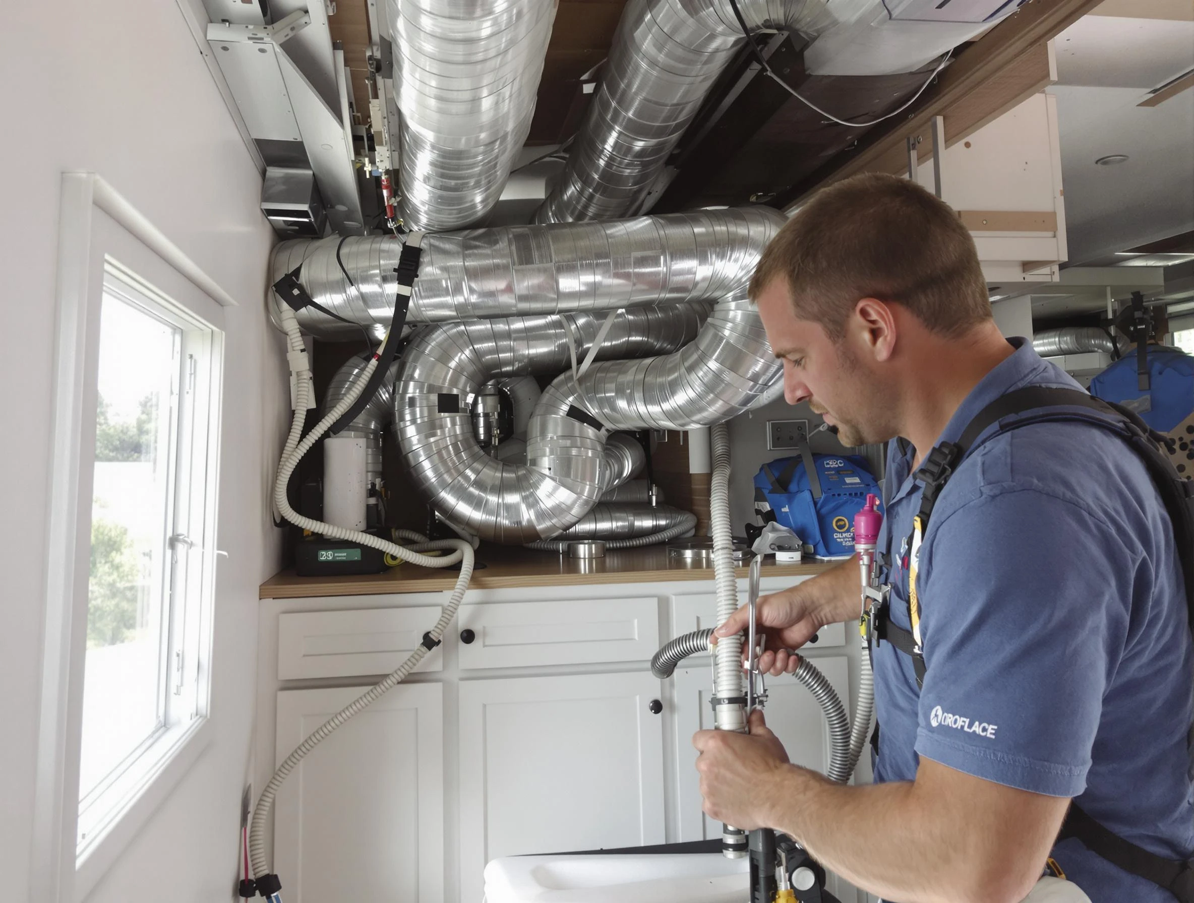 Mobile Home Air Duct Cleaning in Montrose