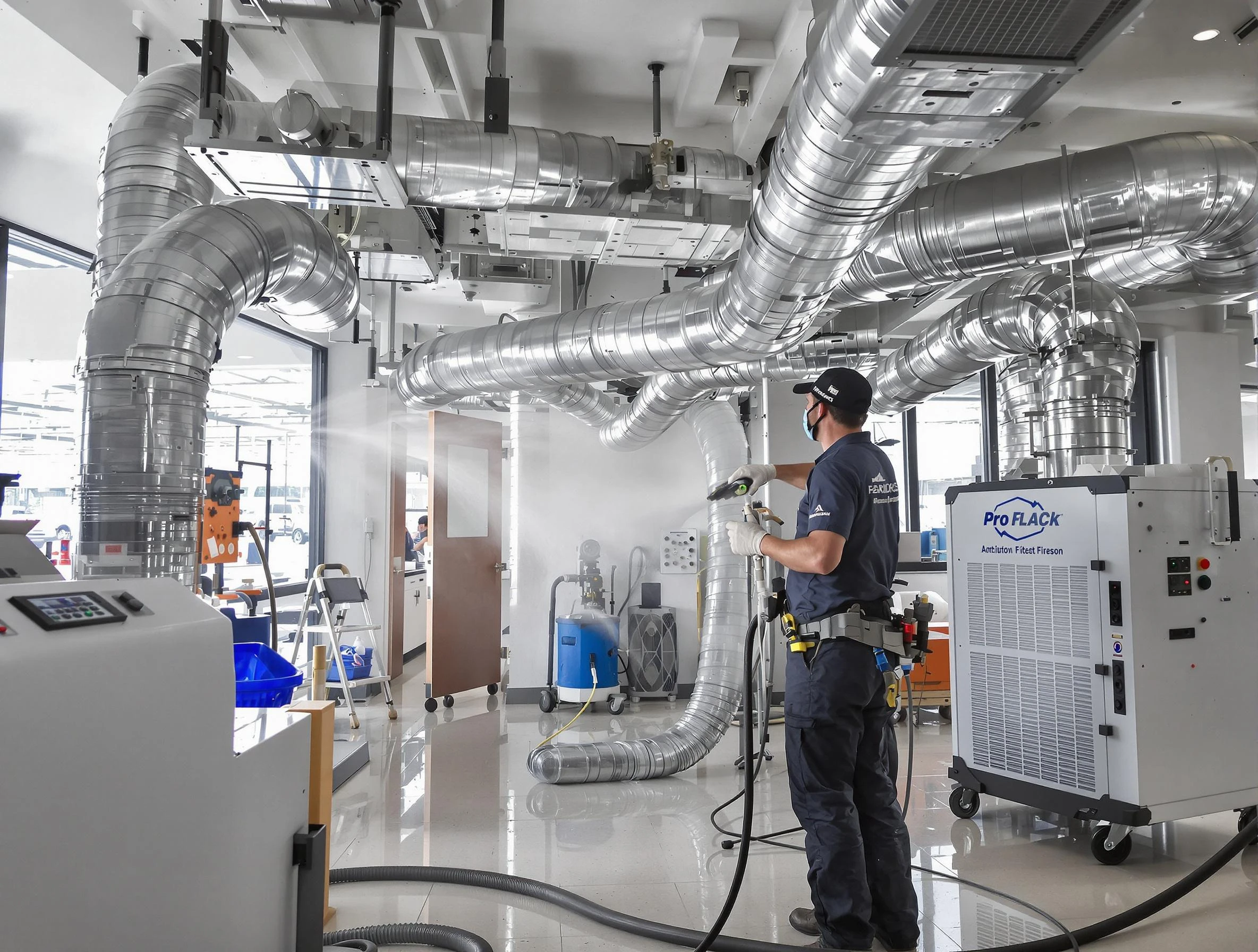 Negative Pressure Air Duct Cleaning in Montrose
